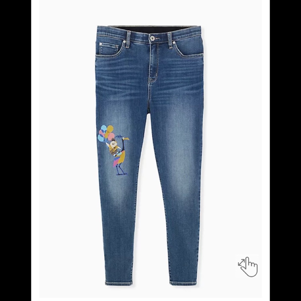 Torrid Disney up jeans size 20